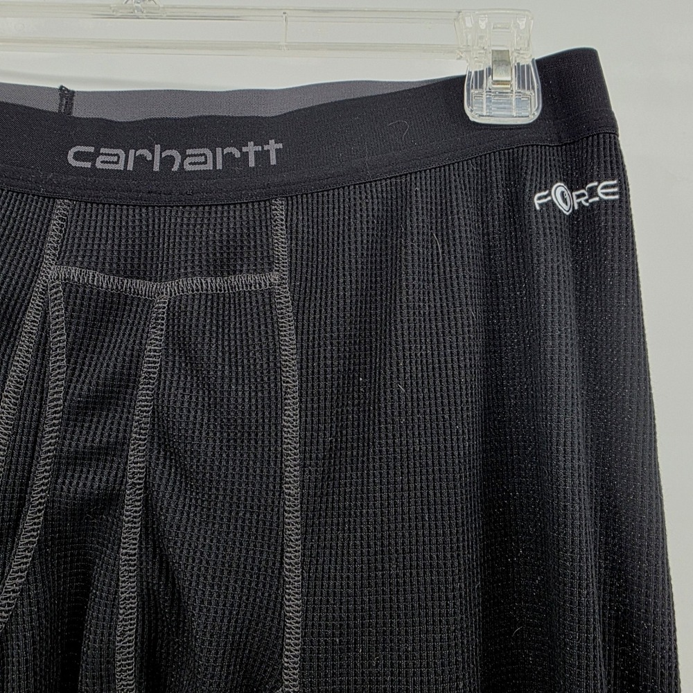 Carhartt Force Mens Thermal Base Layer Bottoms Black XL Tall MBL115T Long Johns